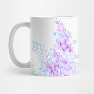 Spring Afternoon Lush Butterfly Garden Mug